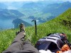 Dem Ostgrat entlang auf den Pilatus
