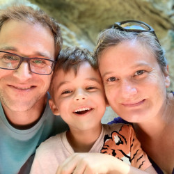 Familienselfie mit Kind, Jahresrückblick 2020