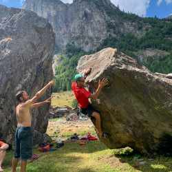 Bouldern an grossen Felsblöcken, Jahresrückblick 2022