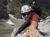 Klettern beim Bockmattli. Die Route "Namenlose Kante" mit Franzi, Markus, und Alessando am 2. Juni. 2012