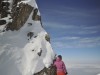 Wasserbergfirst 2341m - Abfahrt Nordflanke