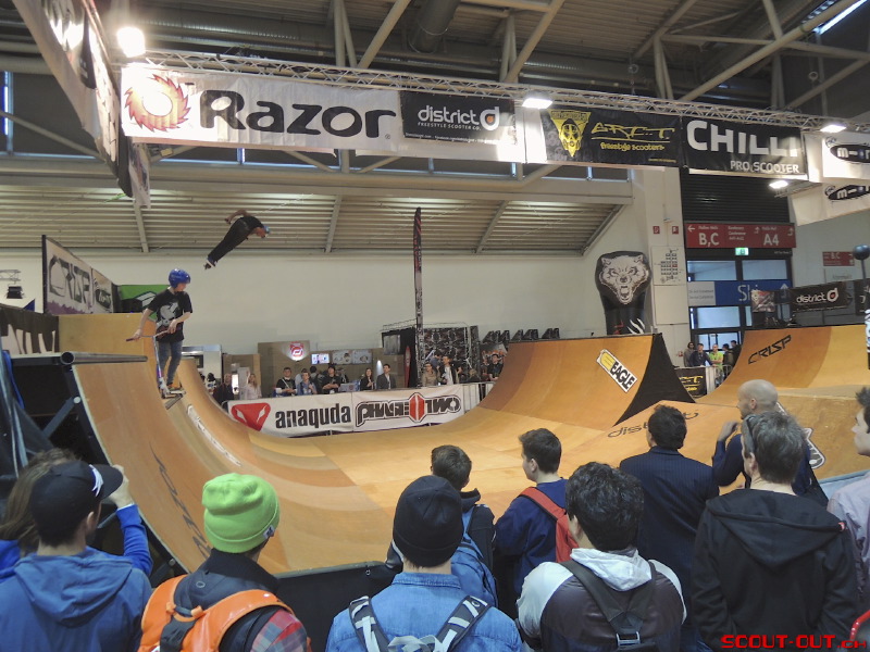 Action in der Hallen
