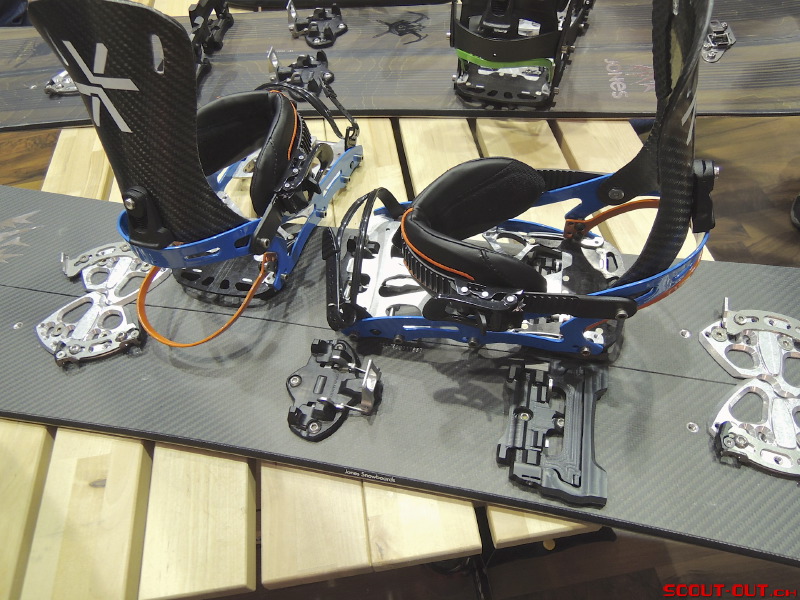 Karakoram splitboard system