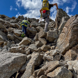 Bergsteiger in einem Blockfeld, Jahresrückblick 2024