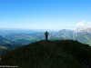Wandern/Klettern im Fluebrig Gebiet Blick auf Wägital