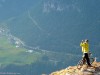 Ziemlich wilde Biketour mit langer Tragepassage über den wilden Panoramatrail auf dem Stulser-Grat Distanz: 44 km
