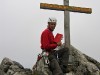 on the top Drei Gipfelchen an einem Tag Gross Schijen, Hudelschijen, klein Schijen.