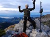 Grosser Bockmattliturm, "Nordwestwand" beim letzten Grat noch in die „Nordwand“ Seillänge:12 SL 450m 8h Bewertung: 6a (5c+