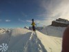 GoPro HD Foto. Tour zum Twäribergauf 2117 M.u.M Schneetour am 23. Jan. 2010 mit Greschi, Dina und mir. On The Top