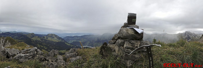 Schon mehrmals auf dem Fluebrig gewesen. Heute die letzte Route die noch offen war