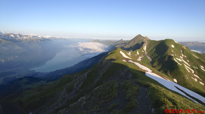 Brienzergrat total - Von Giswil nach Harderkulm in 16.30h, 40km, 4157hm. Mehr unter: http://www.hikr.org/tour/post66816.html
