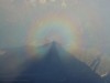 Riesengrosser Halo Kreis auf dem Lagginhorn