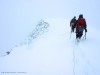 Schneefall im Sommer