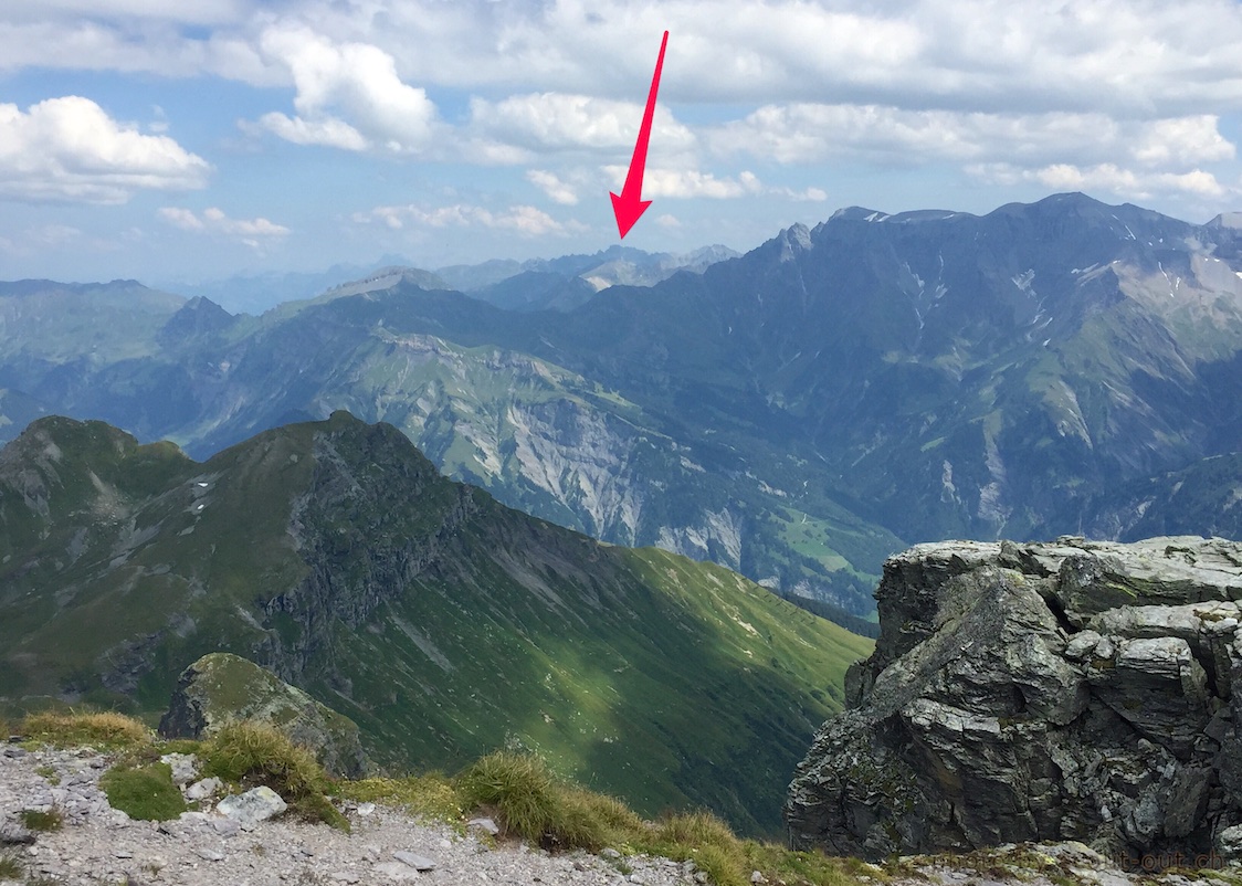 Auf dem Chärpf und noch ein langer Weg bis zum Pizol