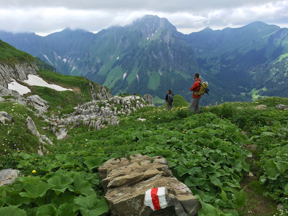 Alpines Wandern Rautispitz Südgrat