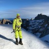 Winterliche Alpine Tour. Altmann via SH-Kamin und Listengrat zum Säntis