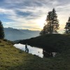 Mit Dina und Jaron am Biwakieren