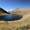 Wanderer an einem Bergsee, Jahresrückblick 2018
