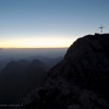 46h, 48km, 5600hm. Monstertour der Extraklasse im Alpstein. Freesolo Klettern/Bergsteigen über alle Gipfel/Grate von West nach Ost. Von Stein (SG) nach Hoher Kasten (AI)