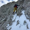 Winterliche Alpine Tour. Altmann via SH-Kamin und Listengrat zum Säntis