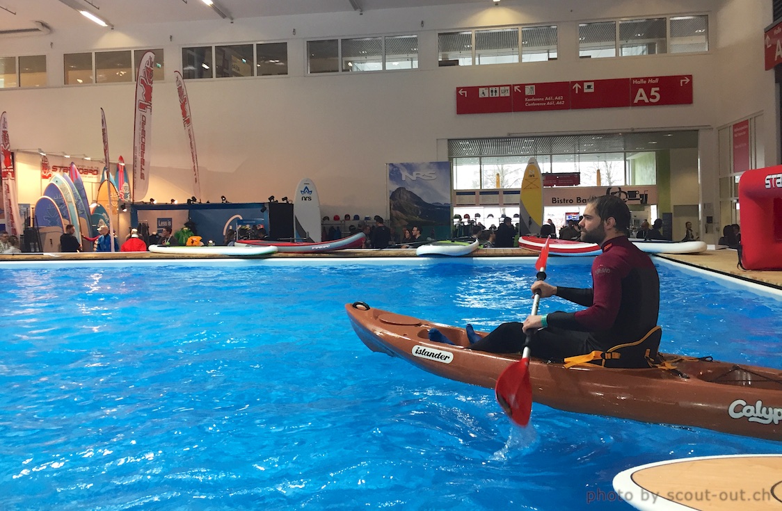 Kajak show – ISPO2016