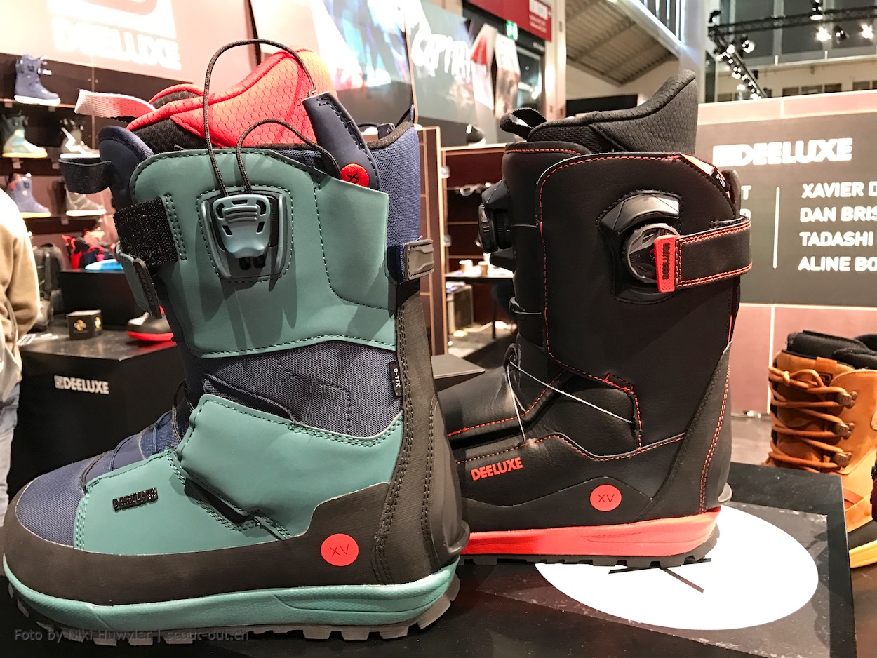Die neuen Deeluxe Schuhe mit Steigeisen Option