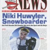 Zeitungsartikel «Niki Huwyler, Snowboarder» in der Zeitschrift News