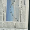 Zeitungsartikel mit Snowboard-Sprungsequenz