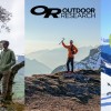 Collage mit Outdoor-Research-Bildern beim Bergsport