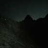 Bergsilhouette in der Nacht, Via Alta della Verzasca