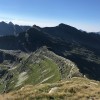 Grasige Bergrücken und Gipfel, Via Alta della Verzasca